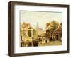 A Street Scene, Amsterdam-Johannes Frederick Hulk-Framed Giclee Print