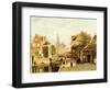 A Street Scene, Amsterdam-Johannes Frederick Hulk-Framed Giclee Print