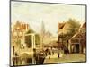 A Street Scene, Amsterdam-Johannes Frederick Hulk-Mounted Giclee Print