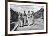 A Street Scene at Vieuxfort, St Lucia, Early 20th Century-null-Framed Giclee Print