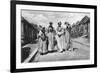 A Street Scene at Vieuxfort, St Lucia, Early 20th Century-null-Framed Giclee Print