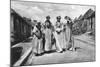 A Street Scene at Vieuxfort, St Lucia, Early 20th Century-null-Mounted Giclee Print