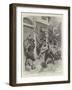 A Street Scene During the Recent Panic in Stamboul-William Small-Framed Giclee Print