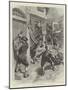 A Street Scene During the Recent Panic in Stamboul-William Small-Mounted Giclee Print