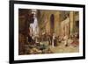 A Street Scene in Cairo-Charles Robertson-Framed Photographic Print