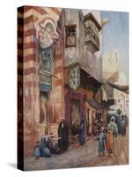 A Street Scene in Cairo-Walter Spencer-Stanhope Tyrwhitt-Stretched Canvas