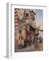 A Street Scene in Cairo-Walter Spencer-Stanhope Tyrwhitt-Framed Giclee Print