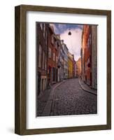 A Street Scene in Copenhagen, Denmark, Scandinavia, Europe-Jim Nix-Framed Photographic Print