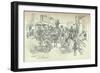 A Street Scene in Delhi, C1903-Leonard Raven-hill-Framed Premium Giclee Print