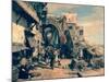 A Street Scene in Jaffa, 1890-Gustav Bauernfeind-Mounted Giclee Print