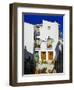 A street scene in the new part of the White Village of Frigiliana. Known as a "pueblo blanco" be...-Panoramic Images-Framed Photographic Print