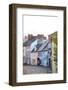 A Street Scene in the Town of Brecon in the Brecon Beacons National Park-Graham Lawrence-Framed Photographic Print