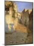 A Street Scene in Tunisia, 1891-Peter Vilhelm Ilsted-Mounted Premium Giclee Print