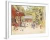 A Street Scene, Japan-Walter Frederick Roofe Tyndale-Framed Giclee Print