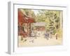 A Street Scene, Japan-Walter Frederick Roofe Tyndale-Framed Giclee Print