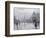 A Street Scene-Paul Fischer-Framed Giclee Print