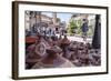 A Street Seller's Wares-Charlie Harding-Framed Photographic Print