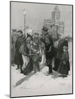 A Street Vendor of Salt Herrings-Frederic De Haenen-Mounted Giclee Print