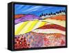 A Street View-Caroline Duncan-Framed Stretched Canvas