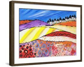 A Street View-Caroline Duncan-Framed Giclee Print