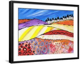 A Street View-Caroline Duncan-Framed Giclee Print