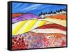 A Street View-Caroline Duncan-Framed Stretched Canvas