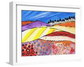 A Street View-Caroline Duncan-Framed Giclee Print