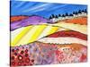 A Street View-Caroline Duncan-Stretched Canvas