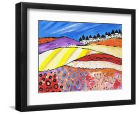 A Street View-Caroline Duncan-Framed Premium Giclee Print