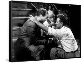 A STREETCAR NAMED DESIRE, 1951 directed by ELIA KAZAN On the set-null-Framed Stretched Canvas