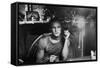 A STREETCAR NAMED DESIRE, 1951 directed by ELIA KAZAN with Marlon Brando (b/w photo)-null-Framed Stretched Canvas