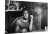 A STREETCAR NAMED DESIRE, 1951 directed by ELIA KAZAN with Marlon Brando (b/w photo)-null-Mounted Photo