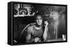 A STREETCAR NAMED DESIRE, 1951 directed by ELIA KAZAN with Marlon Brando (b/w photo)-null-Framed Stretched Canvas