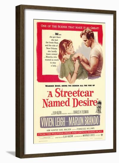 A Streetcar Named Desire, 1951-null-Framed Art Print