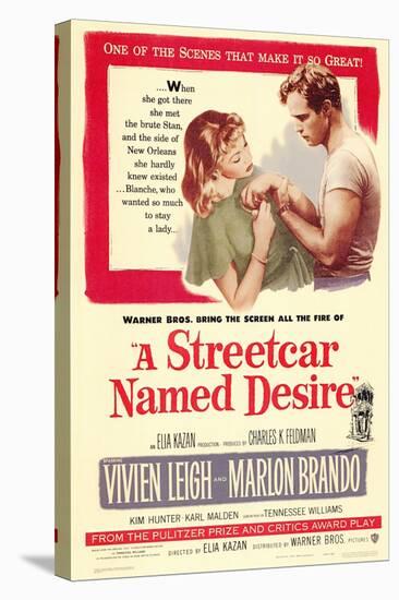 A Streetcar Named Desire, 1951-null-Stretched Canvas