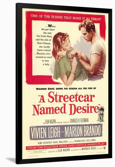 A Streetcar Named Desire, 1951-null-Framed Art Print