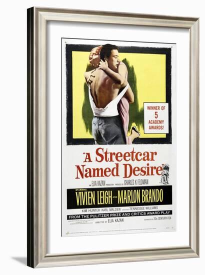 A Streetcar Named Desire, 1951-null-Framed Art Print