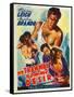 A Streetcar Named Desire, Belgian Movie Poster, 1951-null-Framed Stretched Canvas