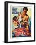 A Streetcar Named Desire, Belgian Movie Poster, 1951-null-Framed Art Print