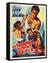 A Streetcar Named Desire, Belgian Movie Poster, 1951-null-Framed Stretched Canvas