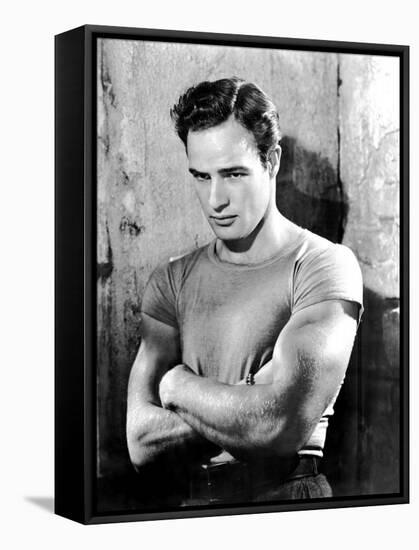 A Streetcar Named Desire, Marlon Brando, 1951, Arms Folded-null-Framed Stretched Canvas