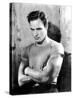 A Streetcar Named Desire, Marlon Brando, 1951, Arms Folded-null-Stretched Canvas