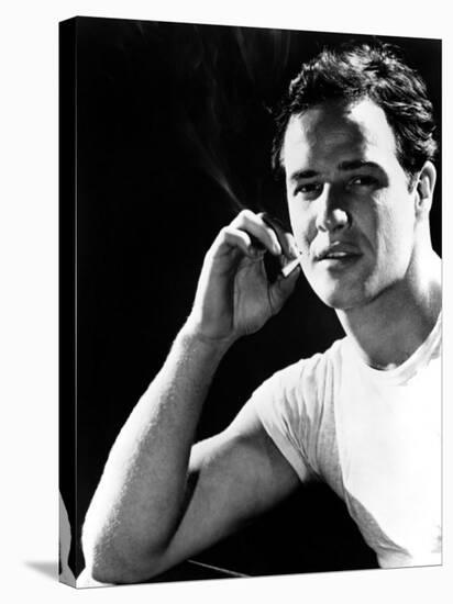 A Streetcar Named Desire, Marlon Brando, 1951-null-Stretched Canvas