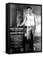 A Streetcar Named Desire, Marlon Brando, 1951.-null-Framed Stretched Canvas