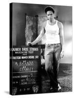 A Streetcar Named Desire, Marlon Brando, 1951.-null-Stretched Canvas