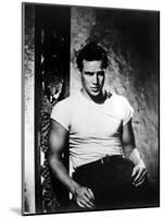 A Streetcar Named Desire, Marlon Brando, 1951-null-Mounted Photo