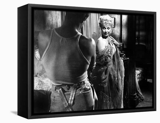 A Streetcar Named Desire, Marlon Brando, Vivien Leigh, 1951-null-Framed Stretched Canvas