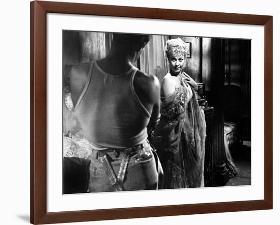 A Streetcar Named Desire, Marlon Brando, Vivien Leigh, 1951-null-Framed Photo