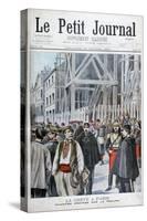 A Strike in Paris, 1898-Henri Meyer-Stretched Canvas