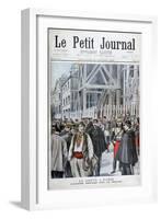 A Strike in Paris, 1898-Henri Meyer-Framed Giclee Print